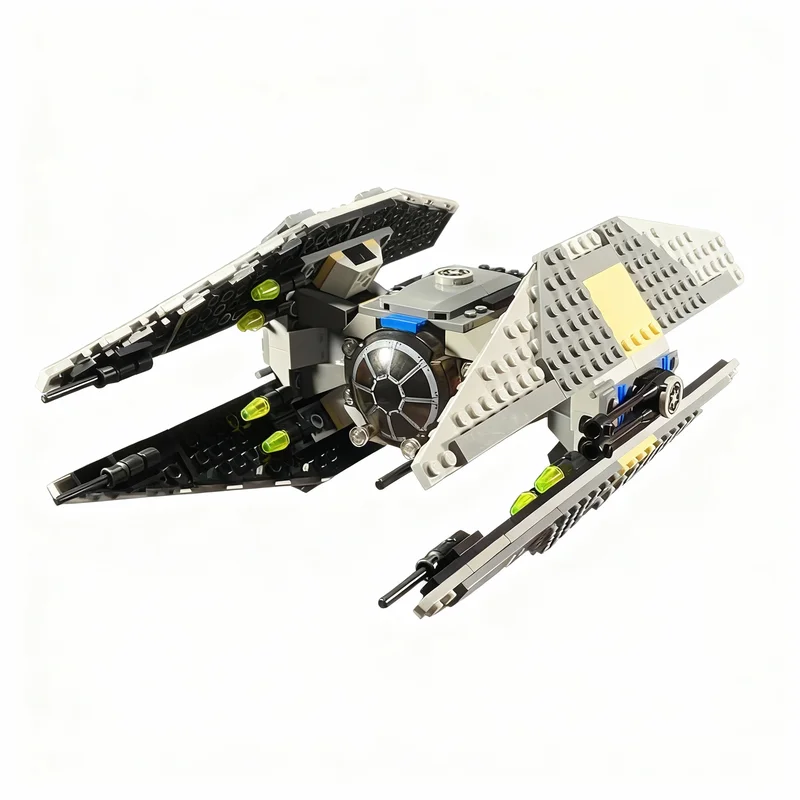 Фото 271 деталь MOC: Классическая модель звездолета TIE Avenger, конструктор, архитектурная идея, сборка своими руками, развивающая игрушка, рождественский подарок №1