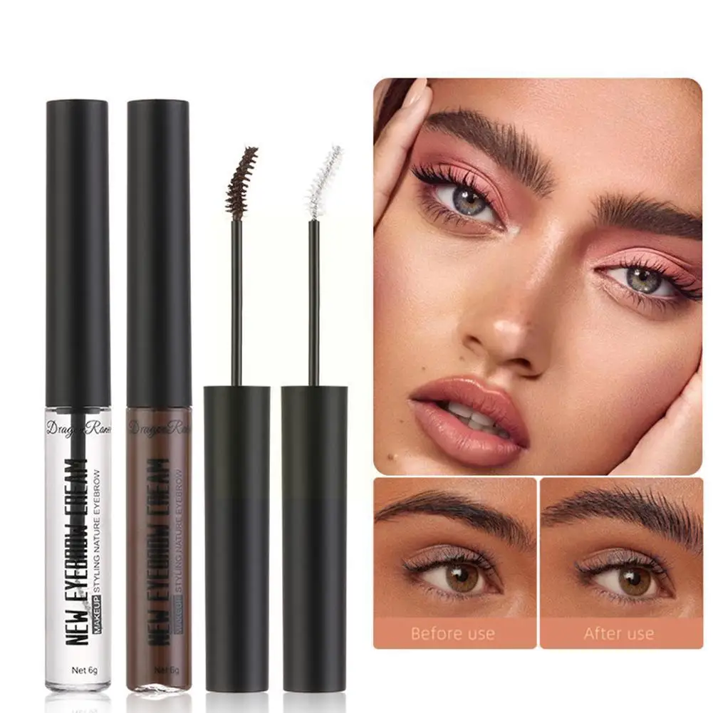 

1pcs Eyebrow Styling Gel Transparent Long Lasting Eyebrow Sweat Shape Fixed Waterproof Easy Gel To Colors Soap 2 Sculpt Pro A8Q2