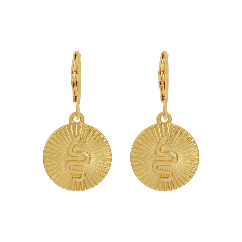 

Geometric Drop Earrings For Women Luxury Gold Color Earring Advanced Fashion Jewelry New Girl Festival Gift Accessories