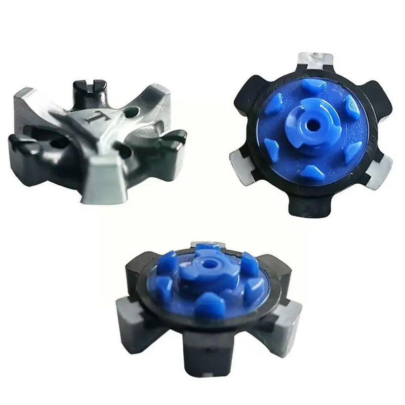 

14pcs/lots Golf Spikes Rubber Material Non-slip Turn Screw Short Aids Accessories Twist Training Golf Fast Spike R1O7