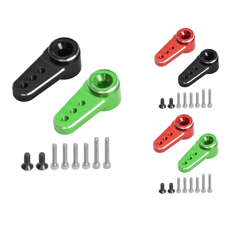 

2Pcs Metal 15T Servo Arm Servo Horn Fit EMAX ES08MA II Servo For Axial SCX24 1/24 RC Crawler Car Parts