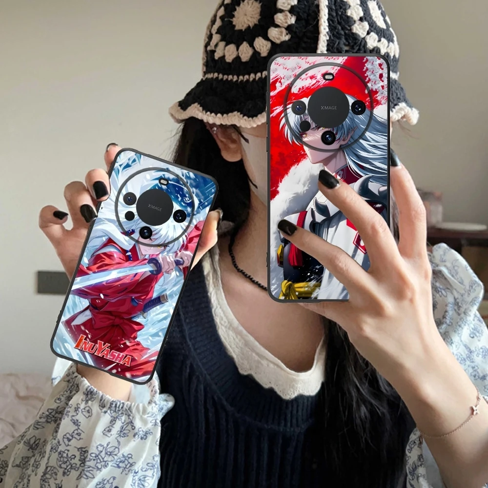 Чехол для мобильного телефона Inuyasha Sesshoumaru Huawei Mate 60 50 40 30 20 10 Pro Plus Lite E 5G черный