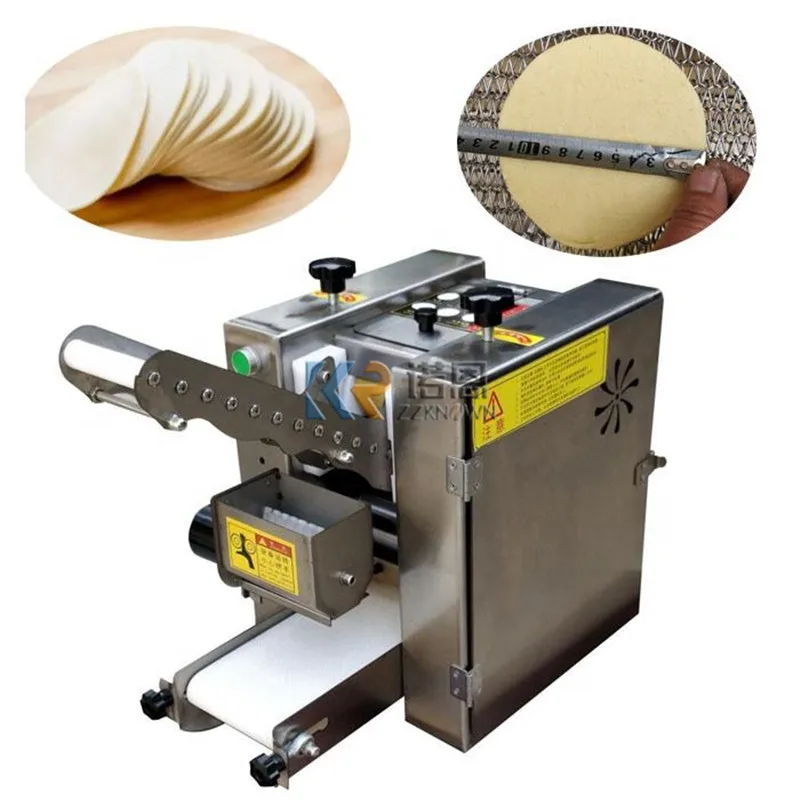 Custom 9/15/20cm Size Automatic Dough Dumpling Gyoza Wrapper Skin Making Machine Mexico Corn Tortilla Making Machine