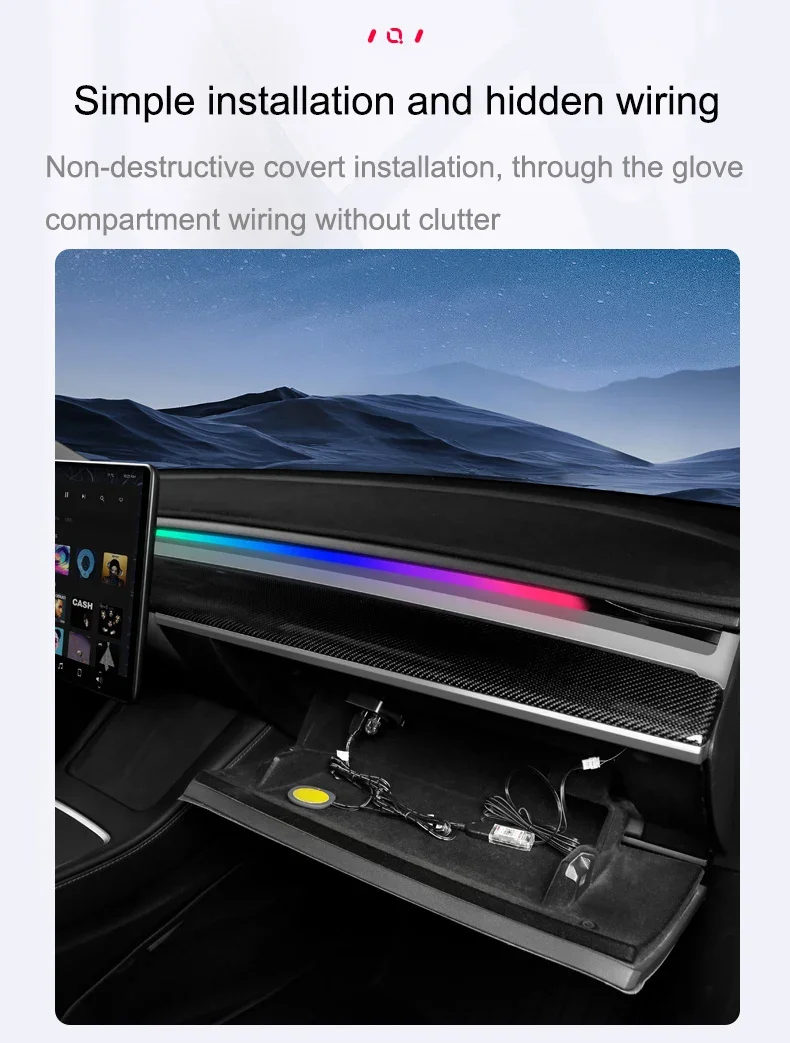 Док-станция для Tesla MODEL 3/Y 2020-2023 27 Вт 4 порта