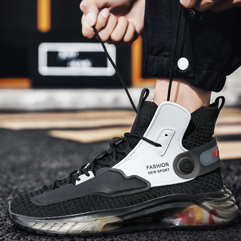 Men's Sneakers Spring Summer Casual Shoes Anti-skid Male Loafers Outdoor Sports Running Shoes Student Skateboard Vulcanize Shoes