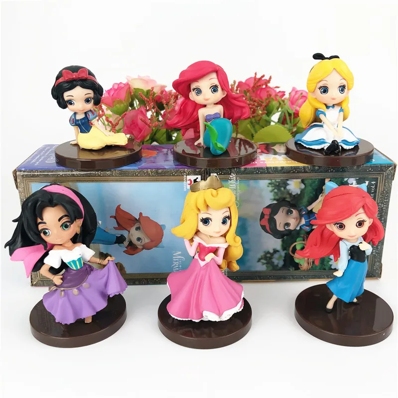 

Alice Anime Figure Snow White Action Figures Assembled and Disassembled Doll Model Toys Baking Cake Decoration Girl Gifts