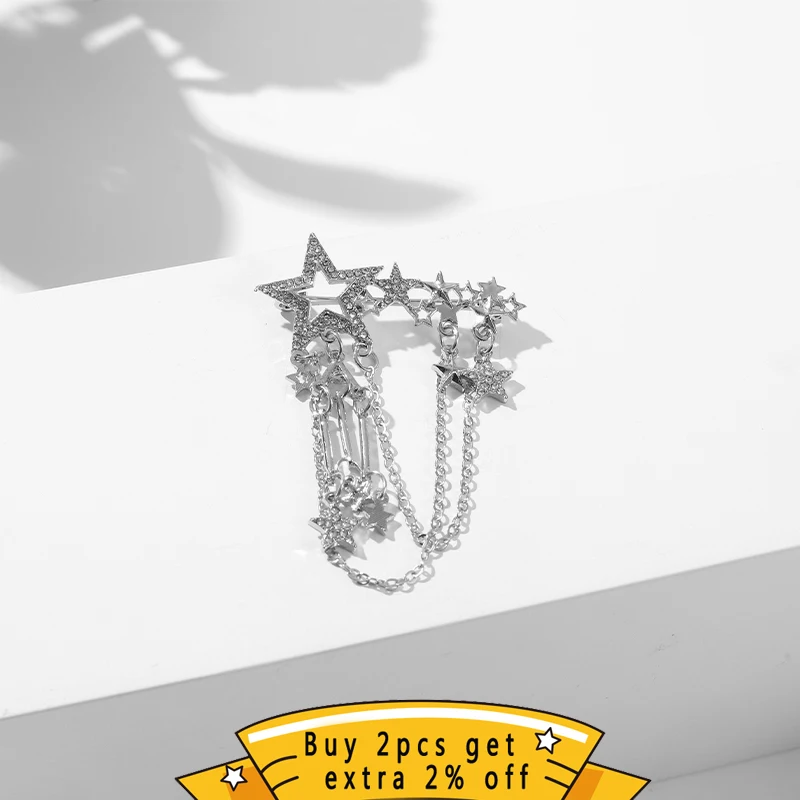 Женская брошь в форме скрипки золотого и серебряного цвета