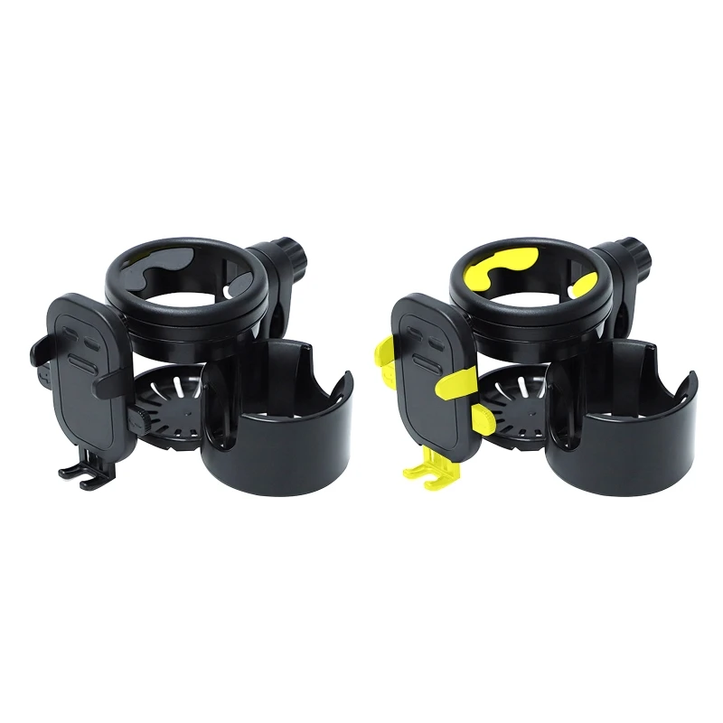 

Durable Cup Holders Tightly Fixed Clamp Phone Holder for Pushchair Wheelchairs