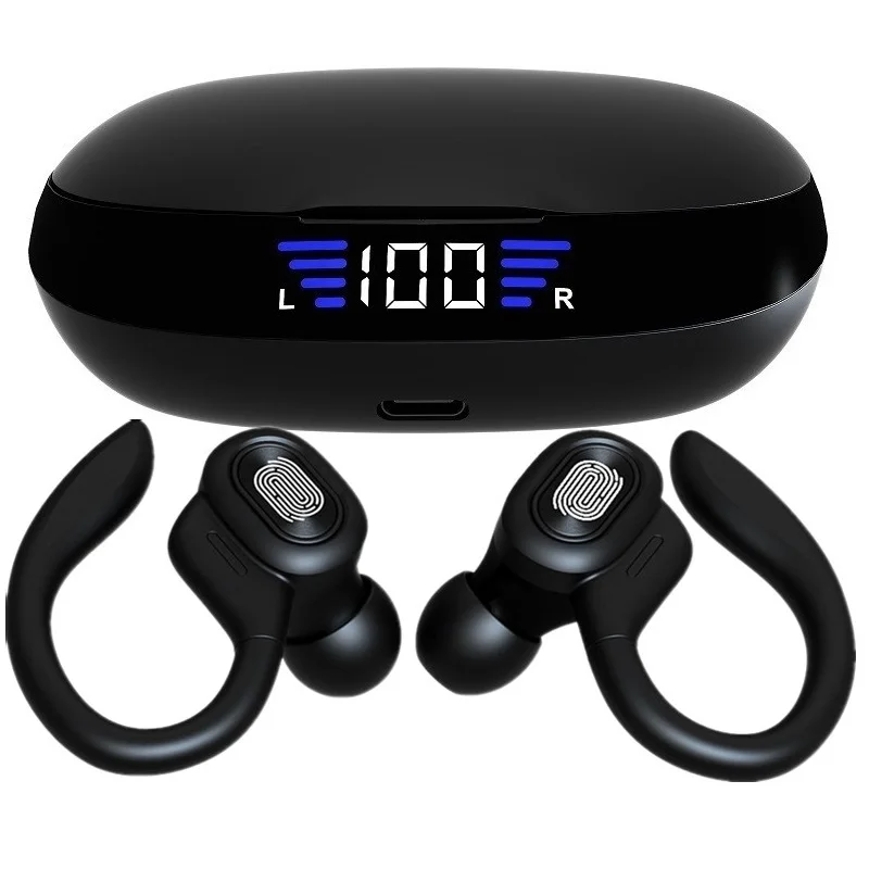 

TWS Беспроводные Bluetooth 5,0 наушники для бега HiFi стерео беспроводные наушники Спортивная гарнитура с микрофоном для IOS Android наушники