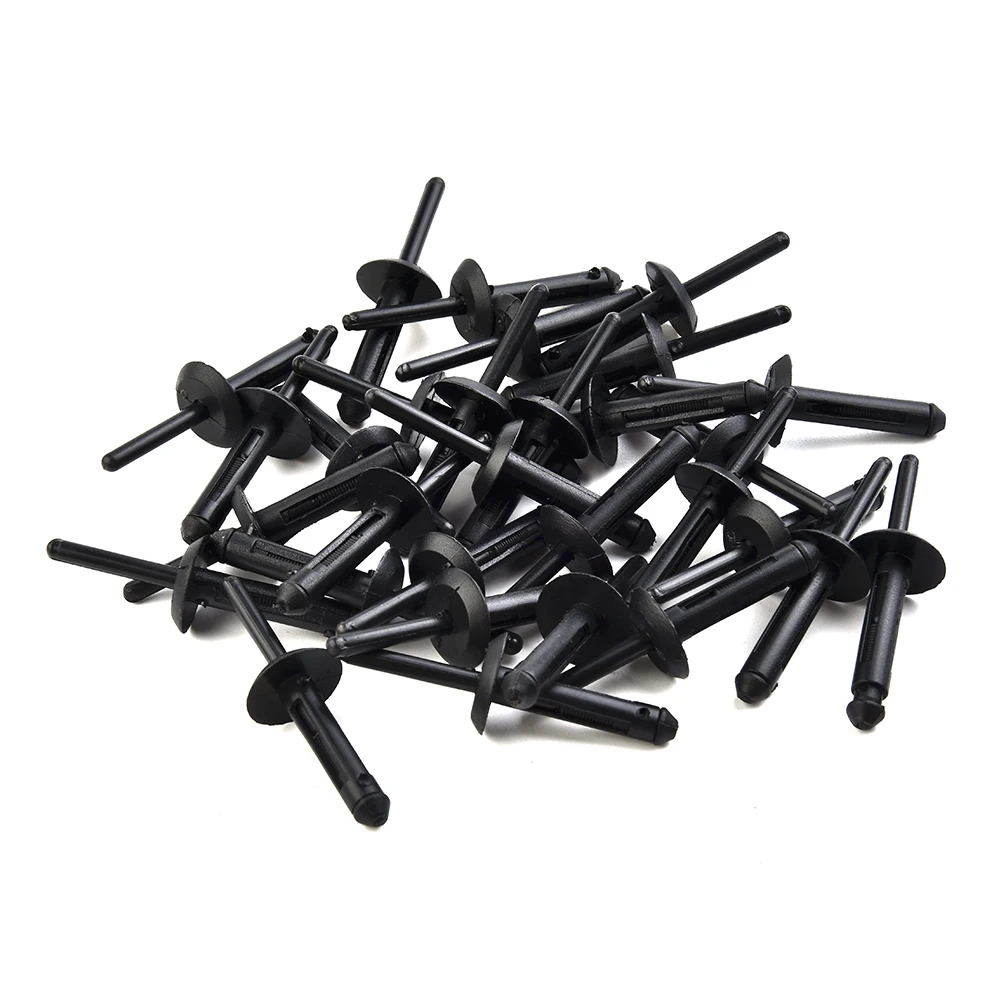 

30x Car Fender Bumper Rivet Clips For WJ Grand Cherokee 34201631 Auto Fasteners Clips Self-plugging Rivet Fastener