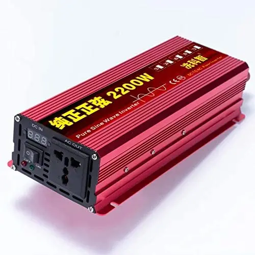 Инвертор немодулированного синусоидального сигнала 12 В 24 48 60 А 220 110 230 240 в 1600 Вт 2200