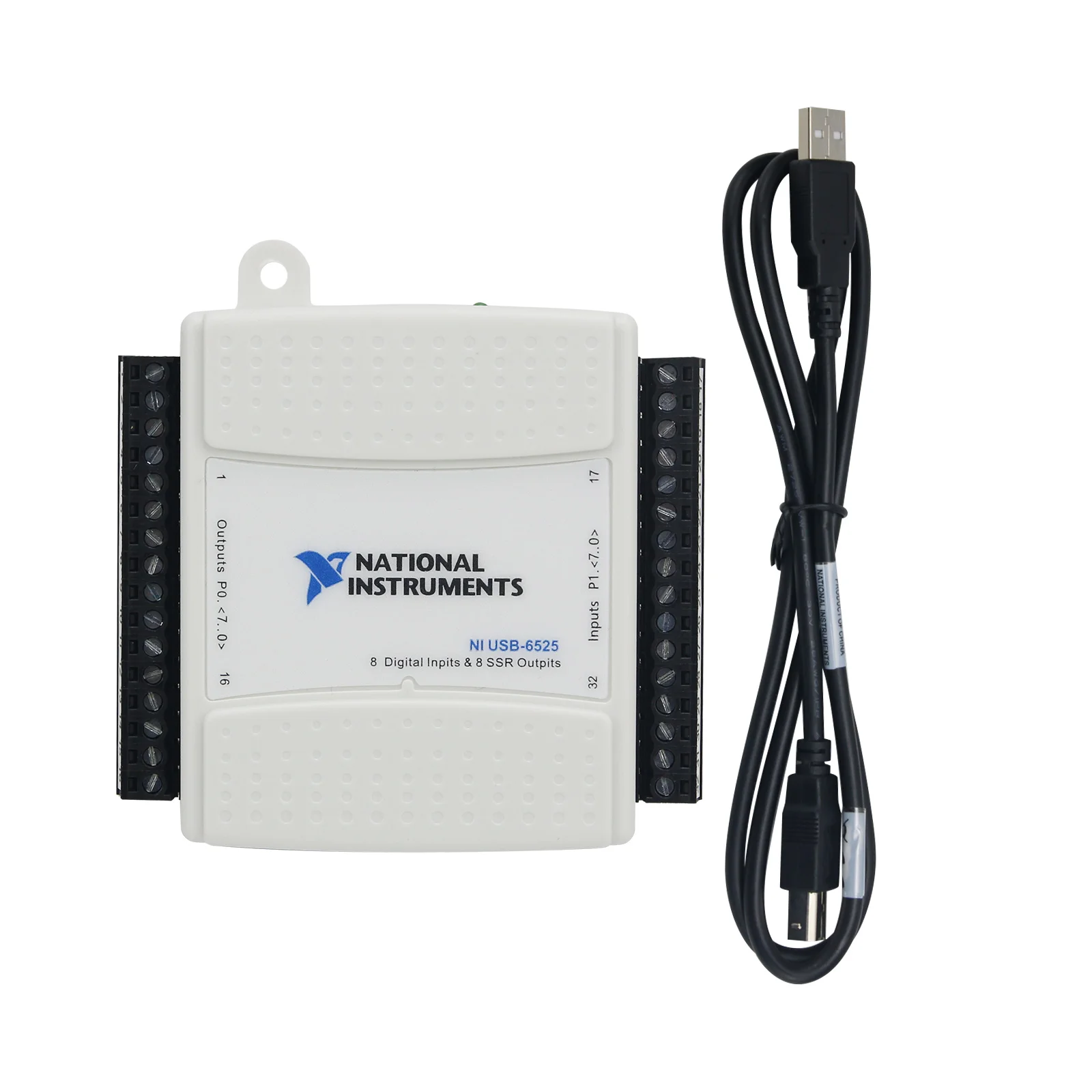 Фото Новая USB-6525 DAQ USB-карта для сбора данных 779640-01, цифровой модуль ввода/вывода с 8 цифровыми входами и 8 SSR-выходами для NI №1