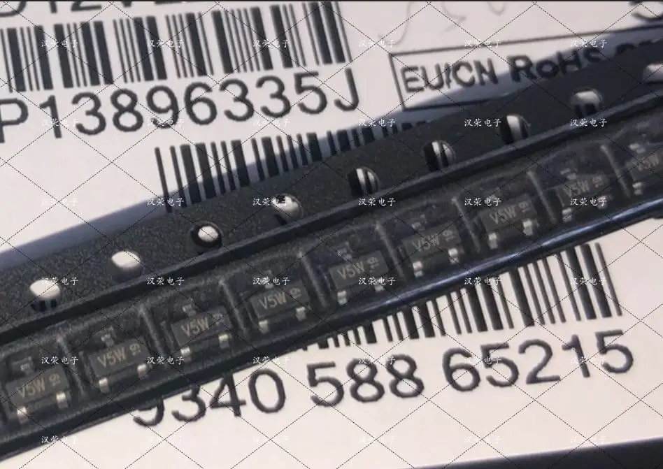 

50PCS/100PCS/1000PCS PESD12VL2BT PESD12VL2B SOT-23 Silk screen:V5W V5t New and original in stock
