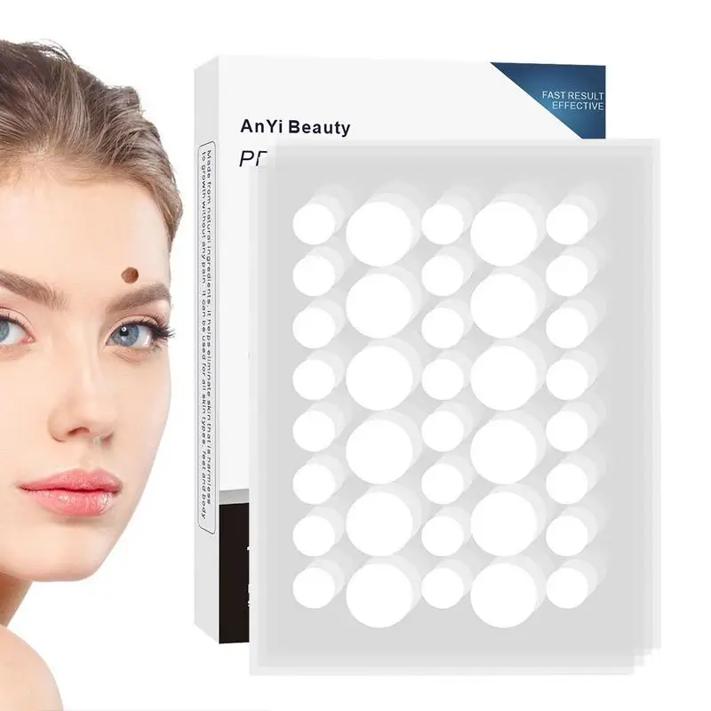 

144pcs/box Invisible Wart Removal Patch Mole Patches Skin Tags Removal Stickers Tags Remover Tool For Women Men Body Skin Care