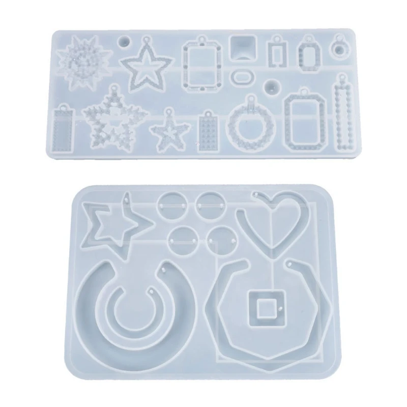 Кристаллическая форма для эпоксидной смолы сделай сам брелок ключей серьги