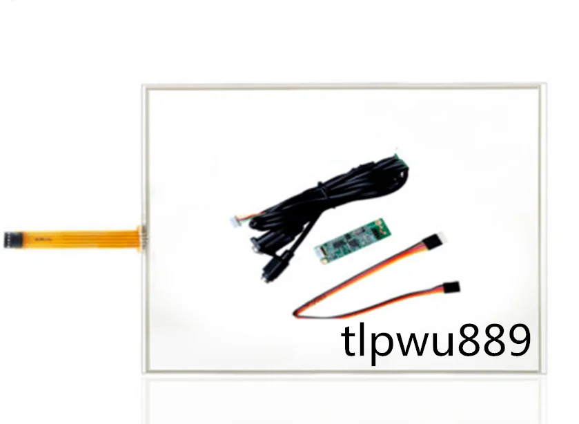 19-дюймовая 323 мм x 396 мм 5-проводная резистивная сенсорная панель с комплектом USB-контроллера