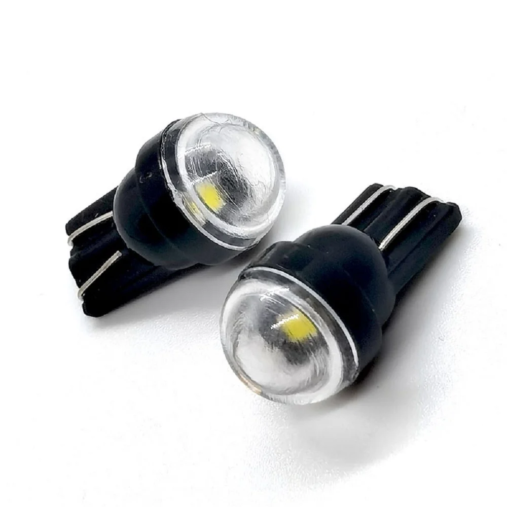 

500PCS T10 W5W 3030 1SMD12V Wedge Bulb Auto Dome Reading White Car Light Sidemarker Sidelight Parking Lights 194 168 Lamp Bulbs