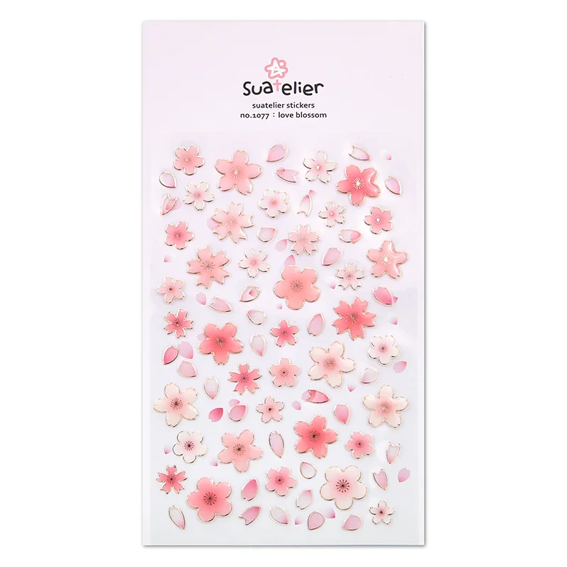 

Стикеры Suatelier Сакура для скрапбукинга