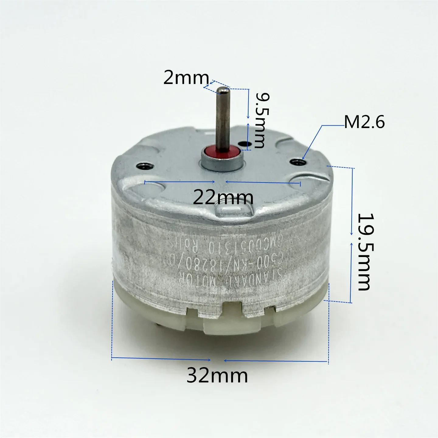 

Стандартный двигатель RC500-KN/18280 постоянного тока 5 В 6 В 9 В 12 В 10000 об/мин Мини-двигатель шпинделя с угольной щеткой диаметром 32 мм DIY Подметальная машина Робот-игрушка Модель