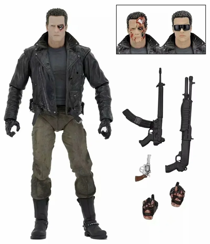 

NECA T800 The Terminator Dark Destiny экшн-фигурка женская полиция офисная версия ПВХ экшн-фигурка игрушка 18 см