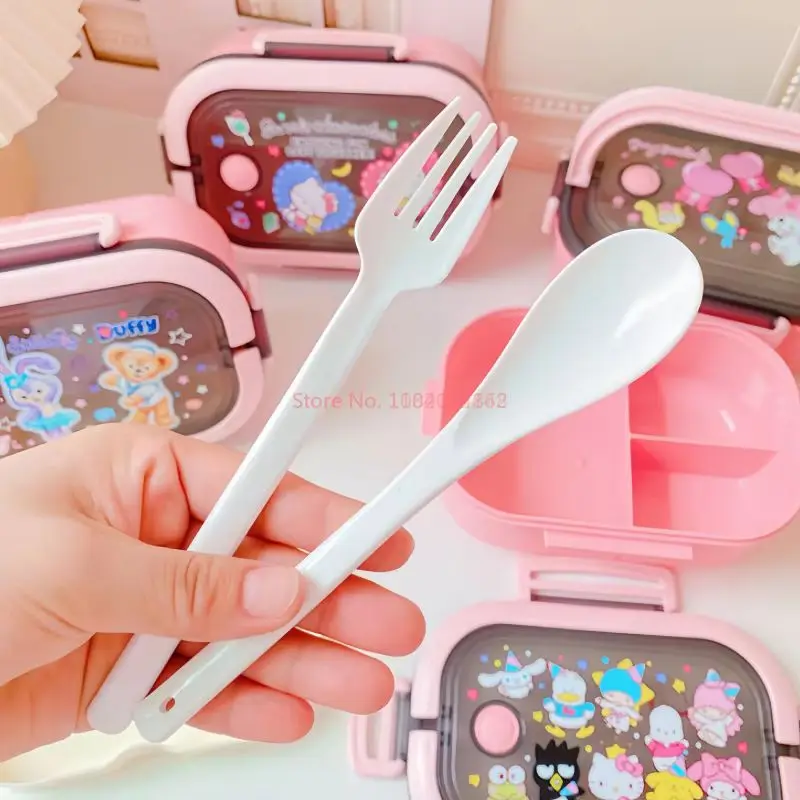 Оригинальный Портативный Ланч-бокс Disney Stitch с героями мультфильмов герметичный