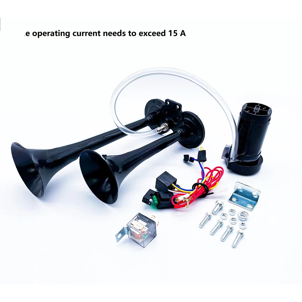 12/24 В 150 дБ Поездный воздушный звуковой сигнал Супер громкий комплект воздушного