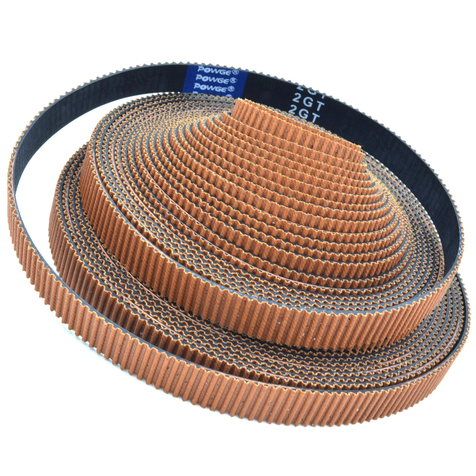 

POWGE 2GT RF ремень ГРМ 2м черный резина 7,7мм