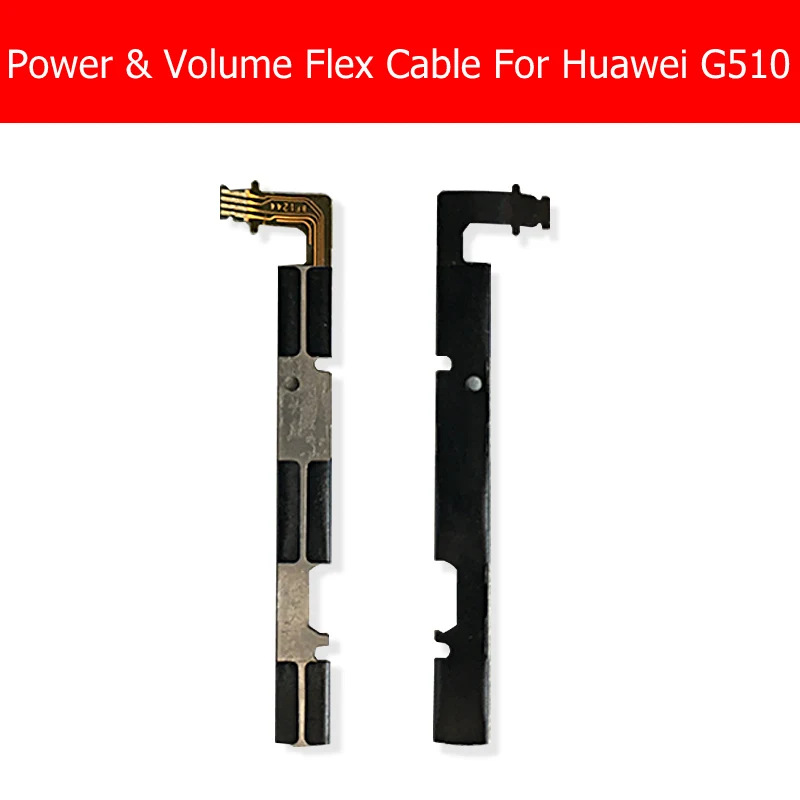 Оригинальный гибкий кабель питания и громкости для Huawei Ascend G510 G520 боковая кнопка