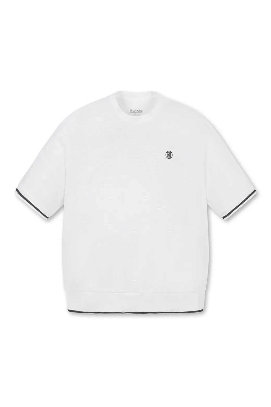 Golf wear 23 Summer Golf men's logo crew-neck mesh breathable short-sleeved T-shirt