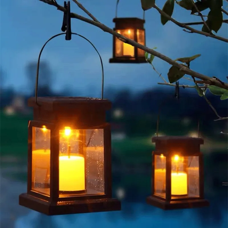 Solar Palace Lantern Lawn Camping Decoration Solar Landscape Garden Courtyard Lamp European-style LED Atmosphere Light Outdoors