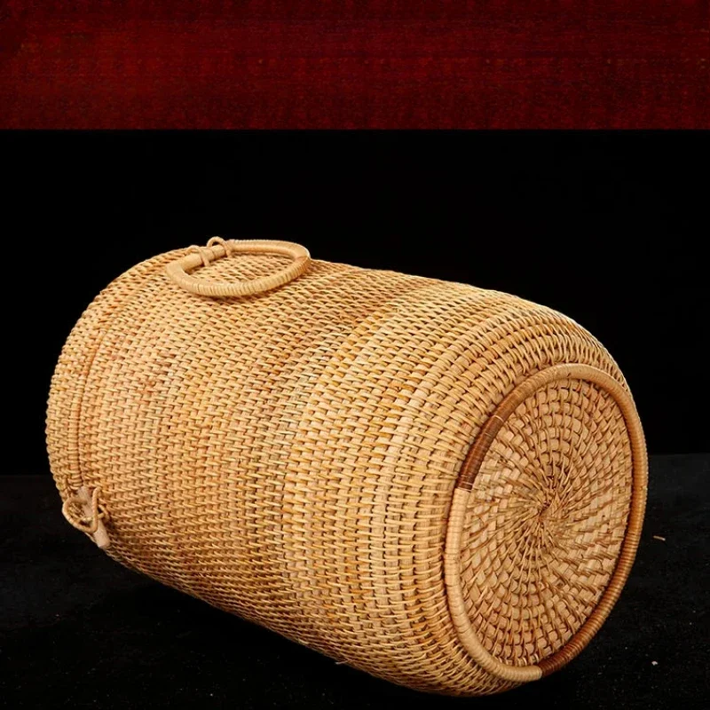 Многофункциональная корзина для хранения из ротанга органайзер ручной работы