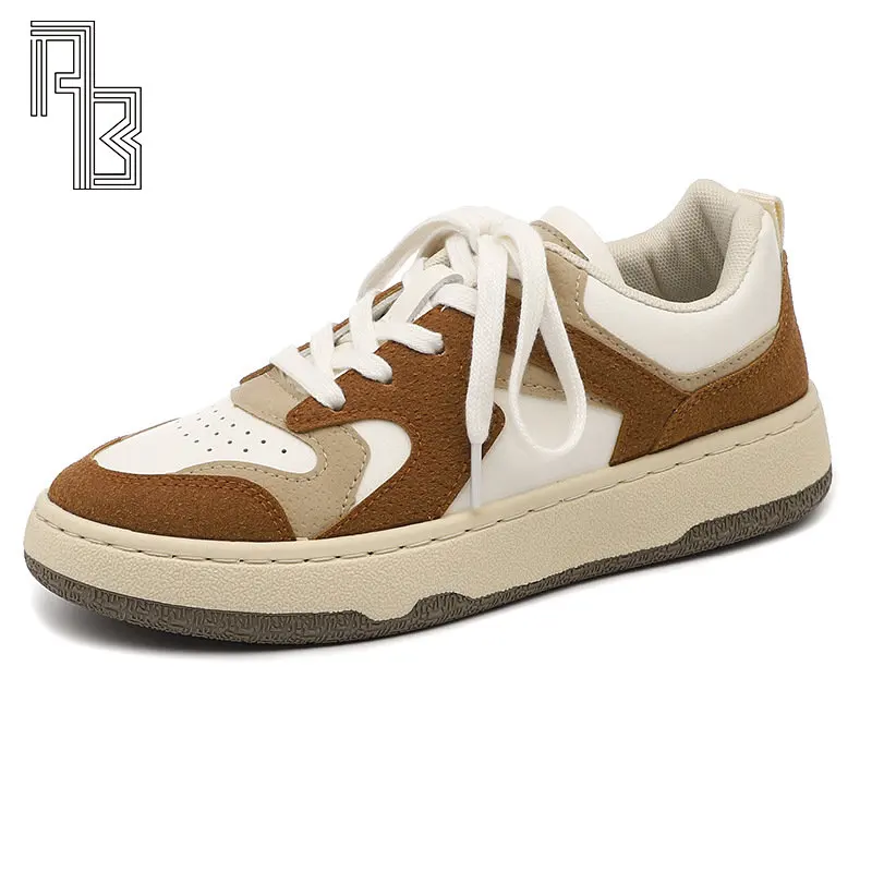 

Женские туфли тренировочные ретро новые студенческие повседневные универсальные нишевые спортивные трендовые кроссовки на толстой подош...