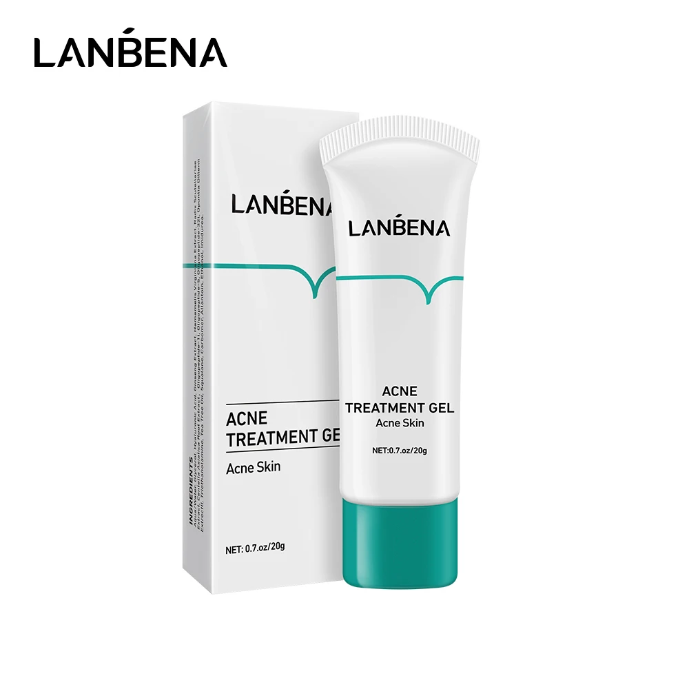 LANBENA Face Acne Skin Acne Treatment Gel Acne Removal Cream Treatment Anti-Acne Repair Fade Acne Spots Shrink Pores Skin Care