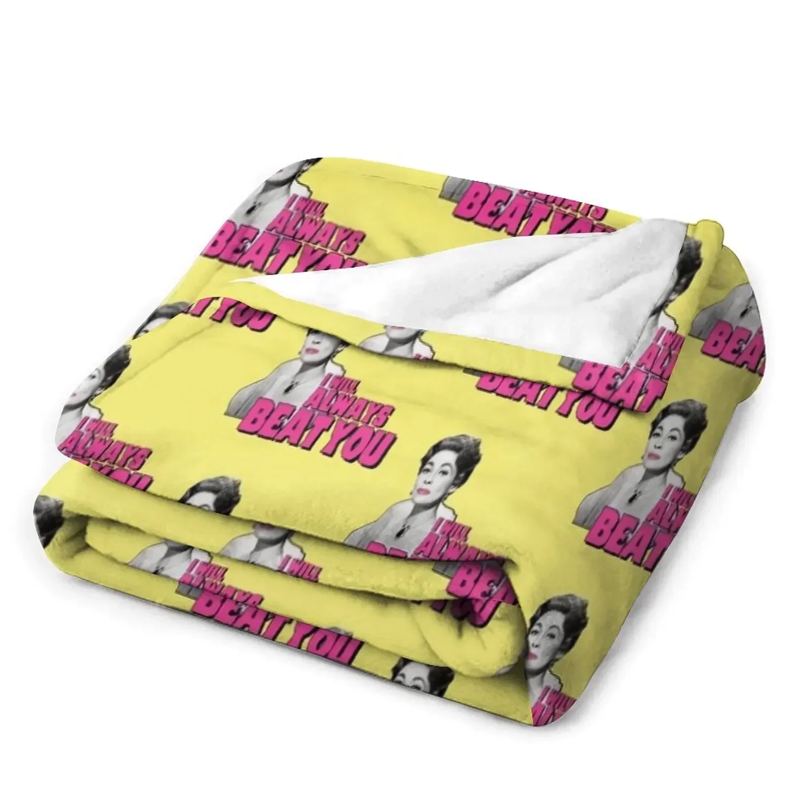 Mommie Dearest Faye Dunaway — Джоан Кроуфорд.. Цитата фильма с принтом Плед Диваны Полярные