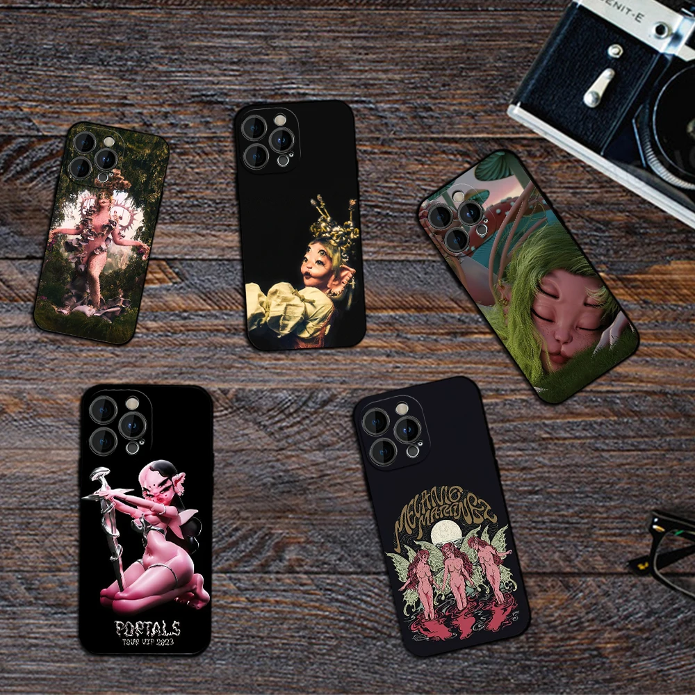 Singer M-Melanie Martinez Portals Phone Case For Samsung S23 S22 ULTRA A22 A71 Black Soft Silicone Cover