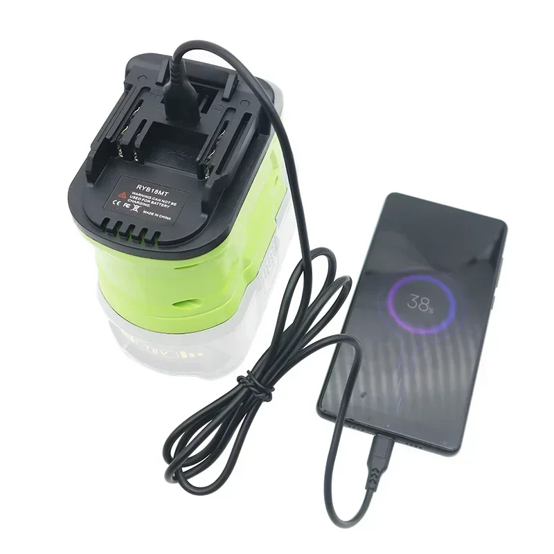 Адаптер преобразователя P108 RYB18MT RYB20DW RYB18MIL Junctor для Makita Dewalt Milwaukee Ryobi никель