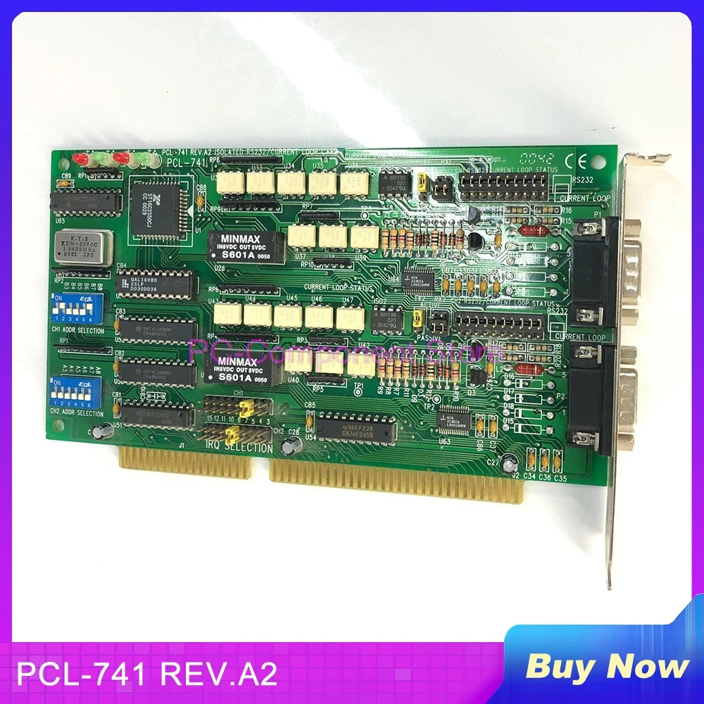 Карта захвата данных RS-232 для Advantech PCL-741 REV.A2