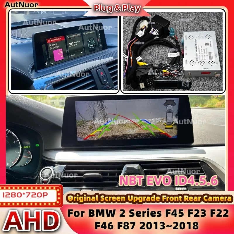 Фото Камера заднего вида MGU EVO NBT для BMW 2 серии F45 F23 F22 F46 F87 2013~2018, Plug&Play, аксессуары для автомобиля №1