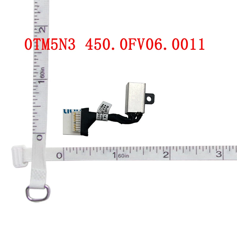 Вставной кабель питания постоянного тока для Dell Latitude 3400 3500 Inspiron 5584 5583 P86F P85F DC-IN 0TM5N3