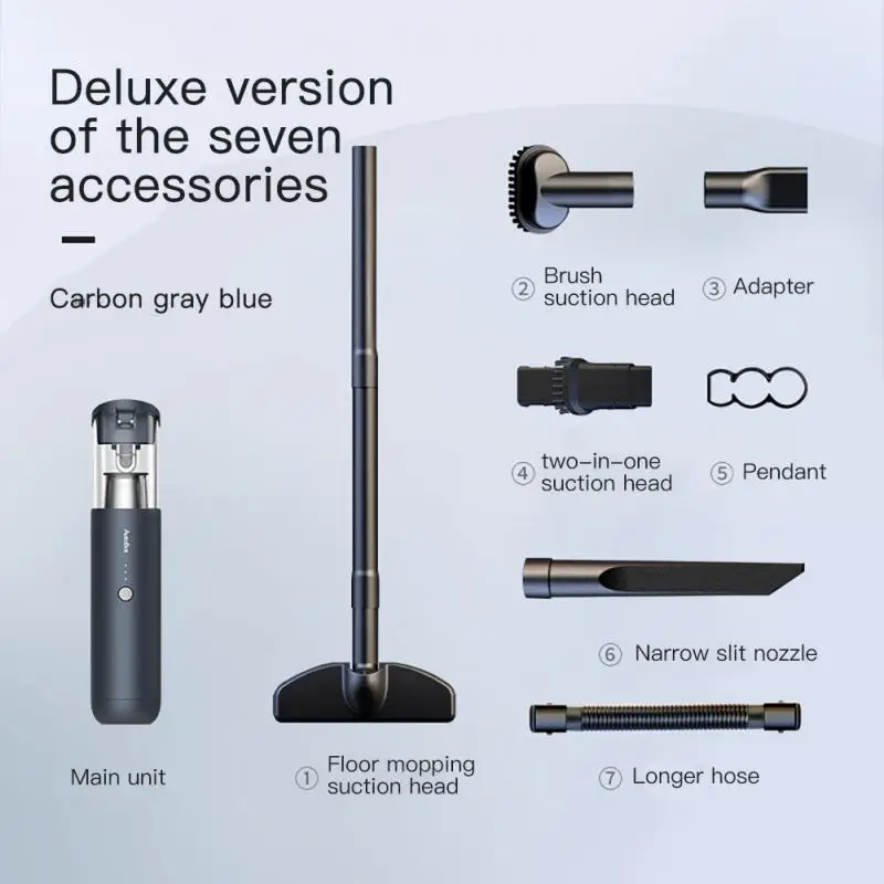 

Wireless Car Wireless Dust Catcher Cordless Handheld Vacuum Cleaner Large Suction Portable Car Vacuum Cleaner Car Accessories