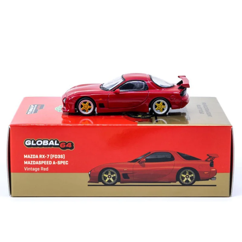 

Tarmac Works TW Hong Kong Convention & Exhibition Edition 1:64 RX-7 Mazda FD3S car model