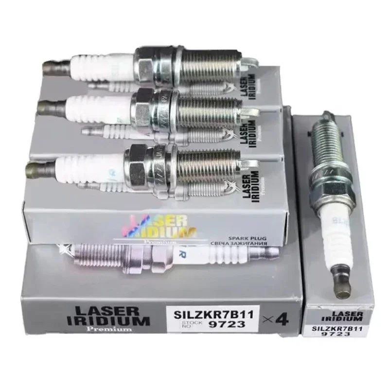 Фото Иридиевая свеча зажигания 9723 SILZKR7B11 для Hyundai Elantra Azera Kia Soul Sorento Rondo Cherysler 200 300 VW Routan Dodge 1,8 л 2,0 л №3