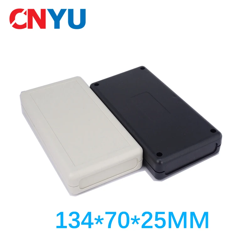 

1pcs 134x70x25mm Plastic Cover Project Electronic Instrument Case Box without screws Wire Junction Boxes
