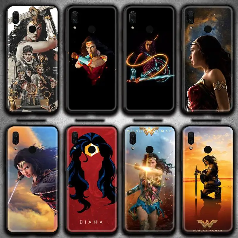 

Wonder Woman Phone Case for Huawei Y6P Y8S Y8P Y5II Y5 Y6 2019 P Smart Prime Pro