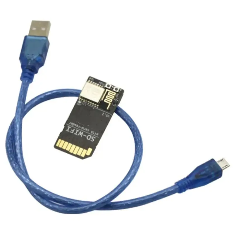 Фото FFYY-SD-WIFI Pro с модулем кардридера, поддержкой ESP Webdev, встроенным USB-портом и последовательным чипом для беспроводной передачи данных для S6 F6 Tur №5