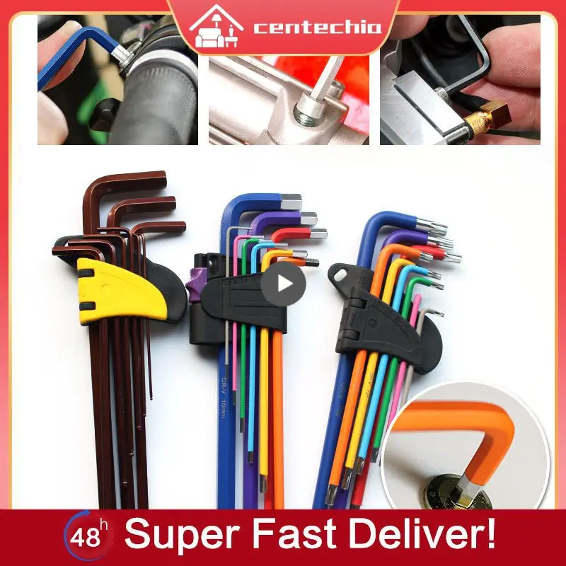 

Allen Key Set Hex Wrench Screwdriver Set Hexagon Spanner Universal Ball End Torx Star Keys Tool L Type Hand Tools