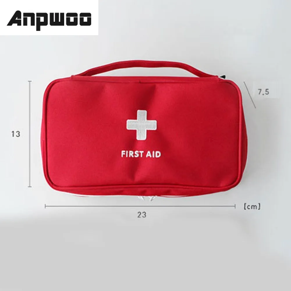 

Portable Camping First Aid Kit Emergency Medical Bag Waterproof Car kits bag Outdoor Travel Survival kit Empty bag Househld