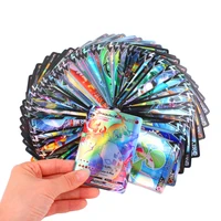 20 pcs no repeat pokemons gx french version card shining takara tomy cards game tag team battle carte trading children toy gifts