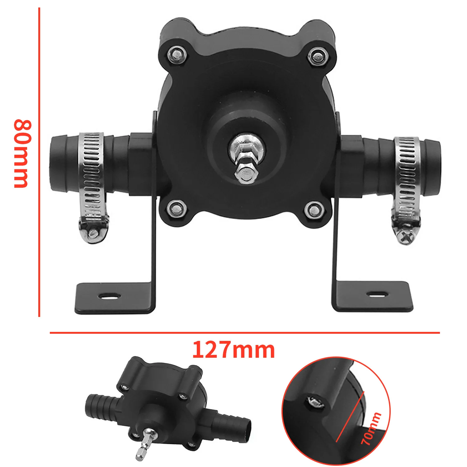 Diesel Oil Fluid Water Pump Mini Hand Self-priming Liquid Transfer Pumps Home Garden Outdoor tool Portable Electric Drill - купить по