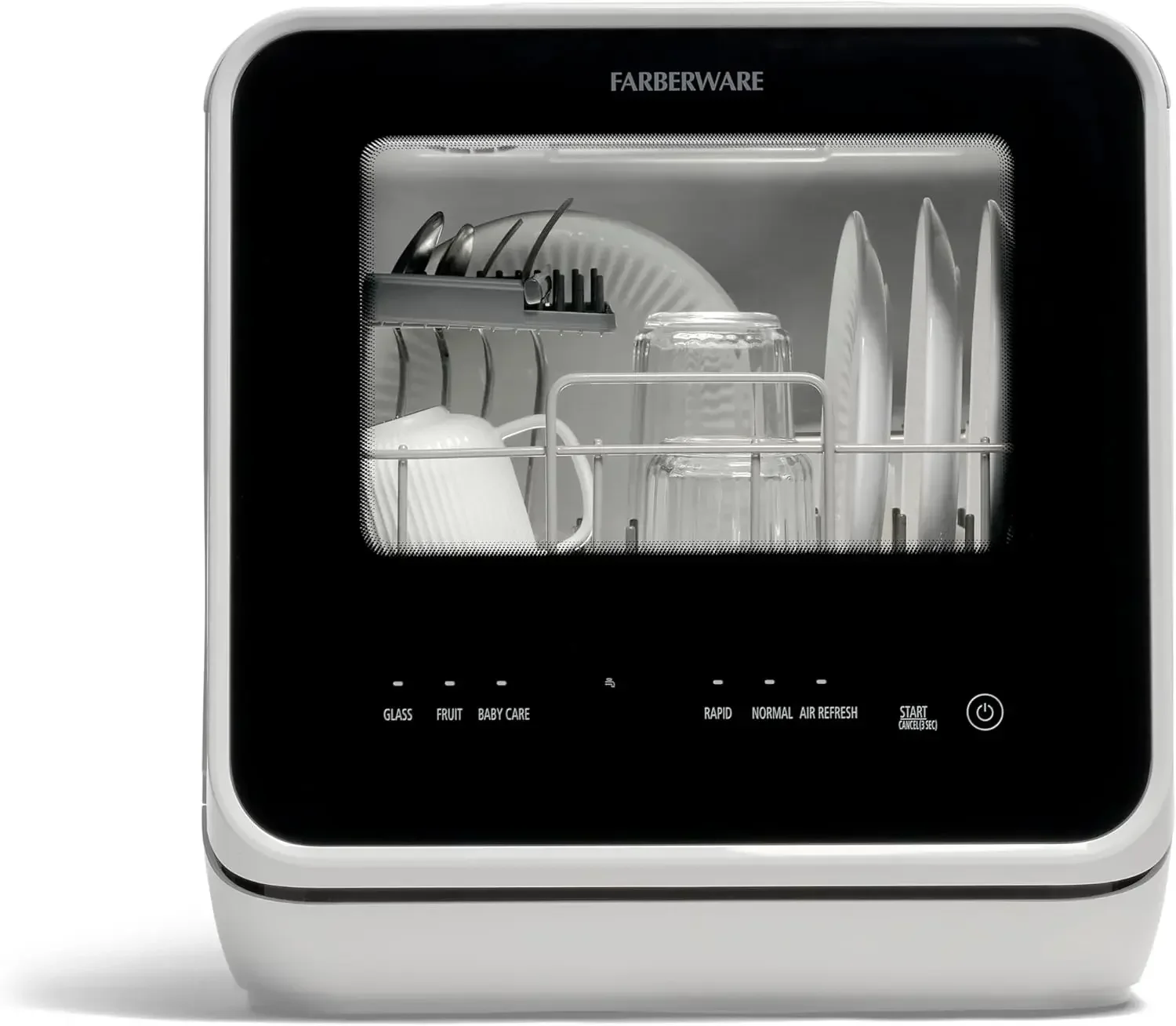 Портативная настольная посудомоечная машина Farberware со встроенным резервуаром